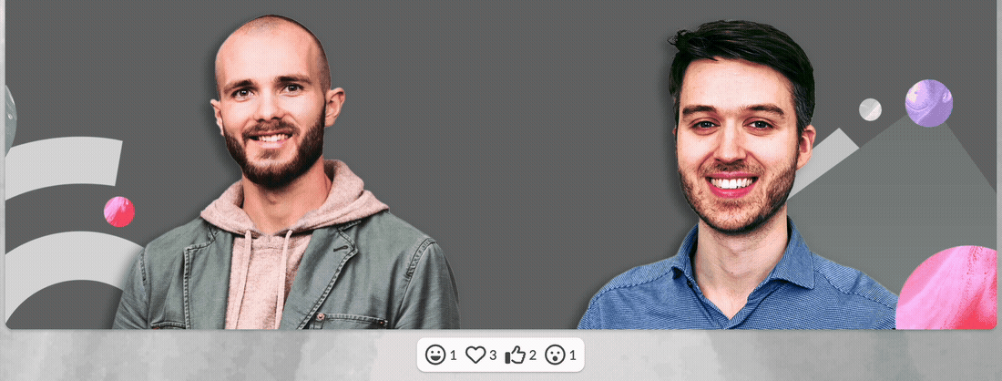 Webinar functionality live in action on the Univid webinar software