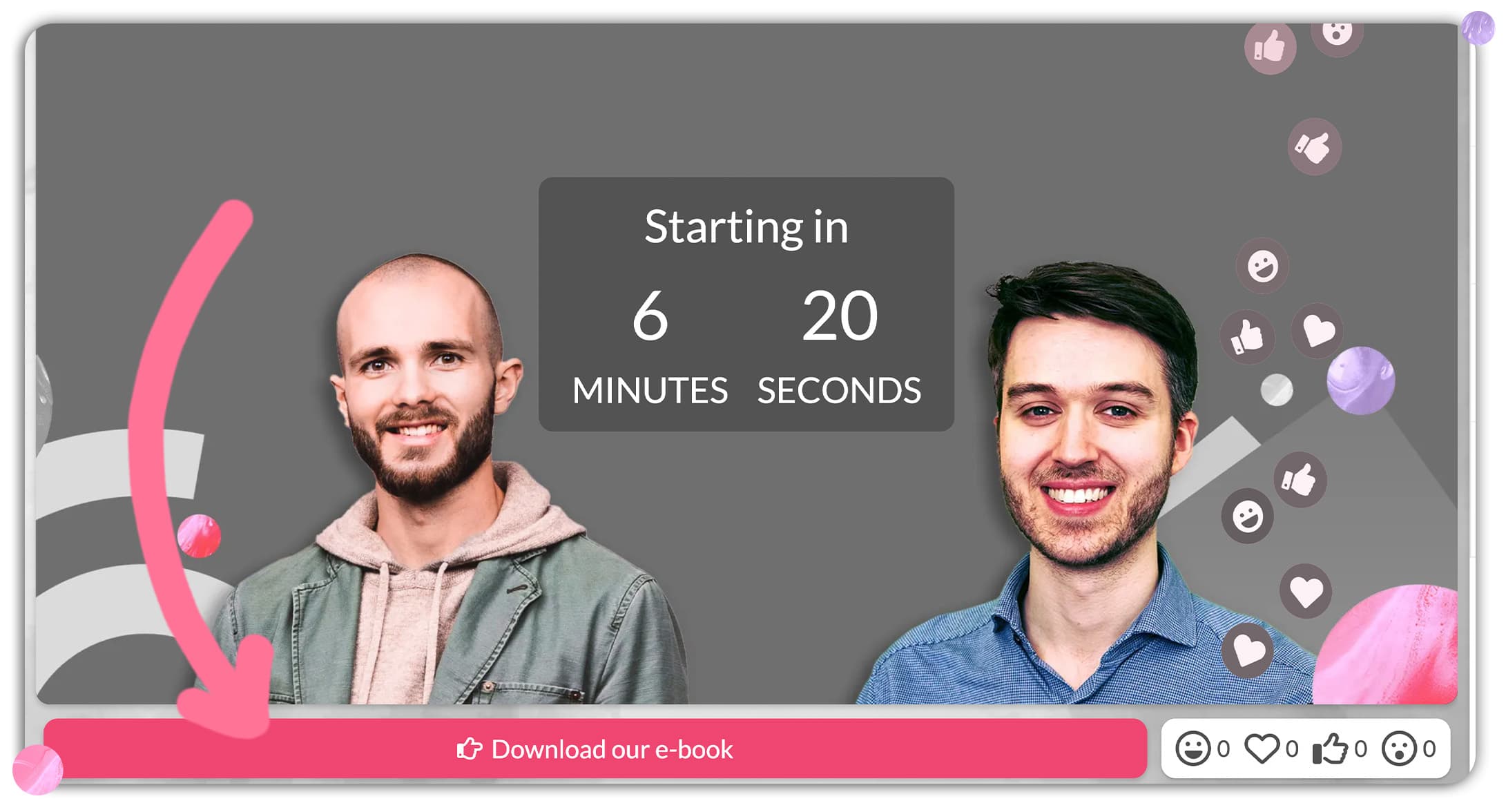 Webinar CTA example - Drive next steps Webinar CTA example - Drive next steps